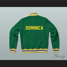 Load image into Gallery viewer, Dominica Varsity Letterman Jacket-Style Sweatshirt