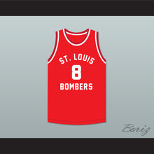 Load image into Gallery viewer, Don Putman 8 St. Louis Bombers Red Basketball Jersey