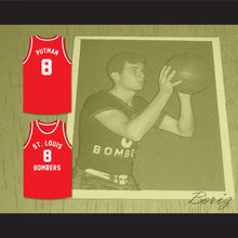 Load image into Gallery viewer, Don Putman 8 St. Louis Bombers Red Basketball Jersey