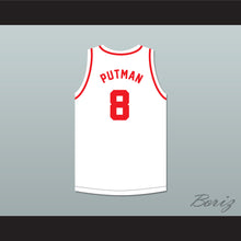 Load image into Gallery viewer, Don Putman 8 St. Louis Bombers White Basketball Jersey