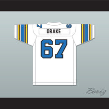 Load image into Gallery viewer, 1983 USFL Don Drake 67 Oakland Invaders Home Football Jersey