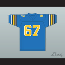 Load image into Gallery viewer, 1983 USFL Don Drake 67 Oakland Invaders Road Football Jersey