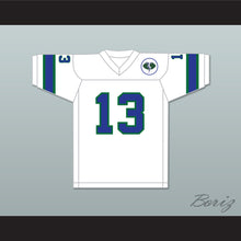 Load image into Gallery viewer, 1975 WFL Don Horn 13 Portland Thunder Home Football Jersey with Patch