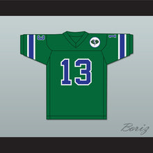 Load image into Gallery viewer, 1975 WFL Don Horn 13 Portland Thunder Road Football Jersey with Patch