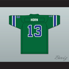Load image into Gallery viewer, 1975 WFL Don Horn 13 Portland Thunder Road Football Jersey with Patch