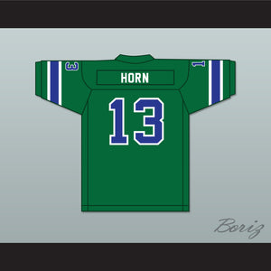 1975 WFL Don Horn 13 Portland Thunder Road Football Jersey with Patch