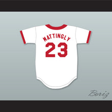 Load image into Gallery viewer, Don Mattingly 23 Springfield Nuclear Power Plant Softball Team Baseball Jersey