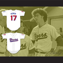 Load image into Gallery viewer, Doug Remer 17 Milwaukee Beers BASEketball White Baseball Jersey