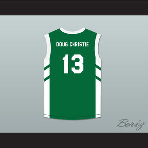 Doug Christie 13 Green Basketball Jersey Dennis Rodman's Big Bang in PyongYang