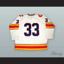 Load image into Gallery viewer, Doug Favell 33 Colorado Rockies White Hockey Jersey