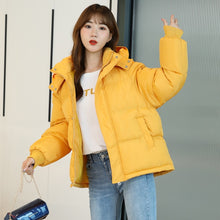 Load image into Gallery viewer, Down and down padded jacket 2020 new Korean style loose bread jacket women&#39;s winter jacket trend