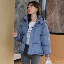 Load image into Gallery viewer, Down and down padded jacket 2020 new Korean style loose bread jacket women&#39;s winter jacket trend