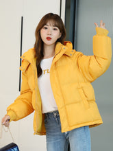 Load image into Gallery viewer, Down and down padded jacket 2020 new Korean style loose bread jacket women&#39;s winter jacket trend