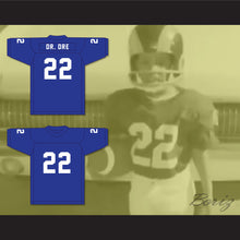 Load image into Gallery viewer, Dr. Dre 22 Grade School Football Jersey G Funk Documentary
