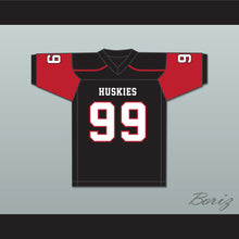 Load image into Gallery viewer, Drake Jackson 99 Centennial High School Huskies Black Football Jersey 2