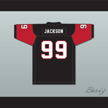 Load image into Gallery viewer, Drake Jackson 99 Centennial High School Huskies Black Football Jersey 2