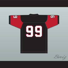 Load image into Gallery viewer, Drake Jackson 99 Centennial High School Huskies Black Football Jersey 1