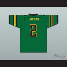 Load image into Gallery viewer, Drake London 2 Moorpark High School Musketeers Green Football Jersey 2