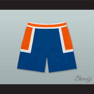 Drake OVO Blue Orange and White Basketball Shorts