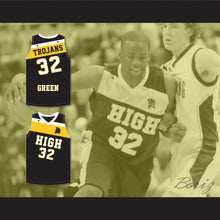 Load image into Gallery viewer, Draymond Green 32 Saginaw High School Trojans Black Basketball Jersey 2
