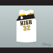 Load image into Gallery viewer, Draymond Green 32 Saginaw High School Trojans White Basketball Jersey 1