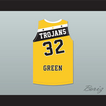 Load image into Gallery viewer, Draymond Green 32 Saginaw High School Trojans Yellow Gold Basketball Jersey 2