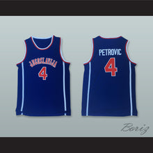 Load image into Gallery viewer, Drazen Petrovic 4 Jugoslavija Blue Basketball Jersey
