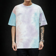 Load image into Gallery viewer, Dropshipping 2020 Men Tie Dye Graphic Tshirts Tops Men's Summer O-Neck Tees T-shirts Male Oversize Harajuku Couple Clothes 5XL