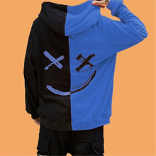 Load image into Gallery viewer, Dropshipping Suppliers Men Hoodies Sweatshirts Smile Print Headwear Hoodie Hip Hop Streetwear Clothing Us size Plus Size 3XL