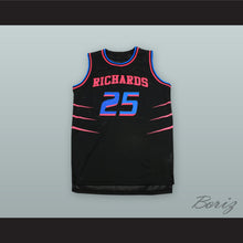 Load image into Gallery viewer, Dwyane Wade 25 Richards High School Bulldogs Black Alternate Basketball Jersey