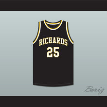 Load image into Gallery viewer, Dwyane Wade 25 Harold L. Richards High School Bulldogs Black Basketball Jersey 1