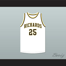 Load image into Gallery viewer, Dwyane Wade 25 Harold L. Richards High School Bulldogs White Basketball Jersey 1