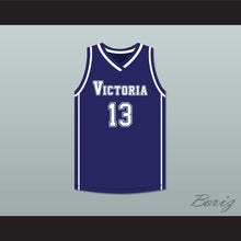 Load image into Gallery viewer, Dyson Daniels 13 Bendigo HIgh School Victoria Navy Blue Basketball Jersey 1