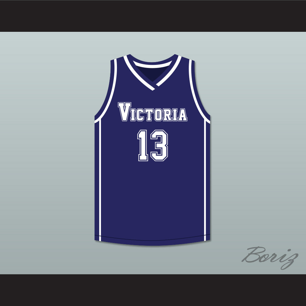 Dyson Daniels 13 Bendigo HIgh School Victoria Navy Blue Basketball Jersey 1
