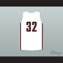 Load image into Gallery viewer, EJ Liddell 32 Belleville High School-West Maroons White Basketball Jersey 1