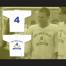 Load image into Gallery viewer, Steve Stifler 4 East Great Falls White Lacrosse Jersey