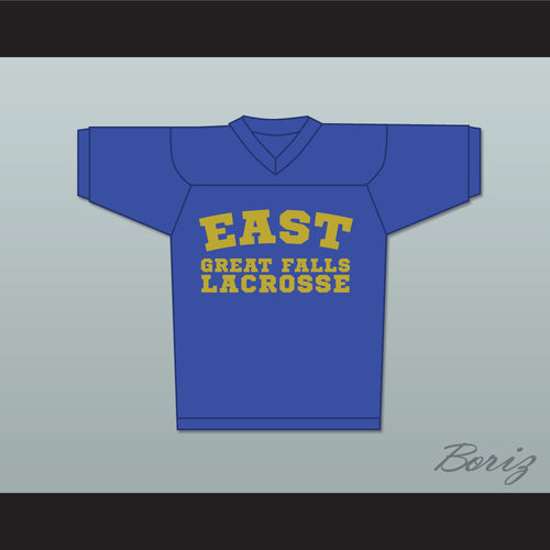 Steve Stifler 4 East Great Falls Blue Lacrosse Jersey 2