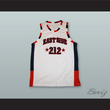 Load image into Gallery viewer, Eastside 212 NYC White Basketball Jersey
