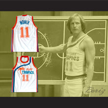 Load image into Gallery viewer, Ed Monix 11 Flint Tropics White Basketball Jersey Semi Pro