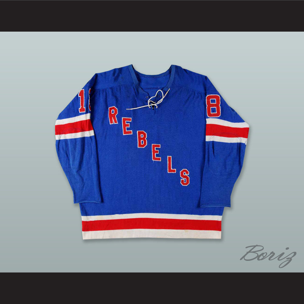 Salem Roanoke Rebels Blue Tie Down Hockey Jersey