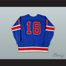 Load image into Gallery viewer, Salem Roanoke Rebels Blue Tie Down Hockey Jersey