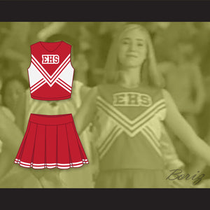 East High School Wildcats Cheerleader Uniform