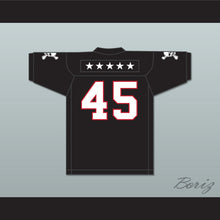 Load image into Gallery viewer, Caleb Grant 45 EMCC Lions Black Football Jersey Includes Patches