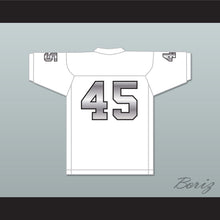 Load image into Gallery viewer, Caleb Grant 45 EMCC Lions White Alternate Football Jersey