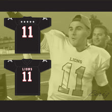 Load image into Gallery viewer, Chad Kelly 11 EMCC Lions Black Football Jersey Includes Patches