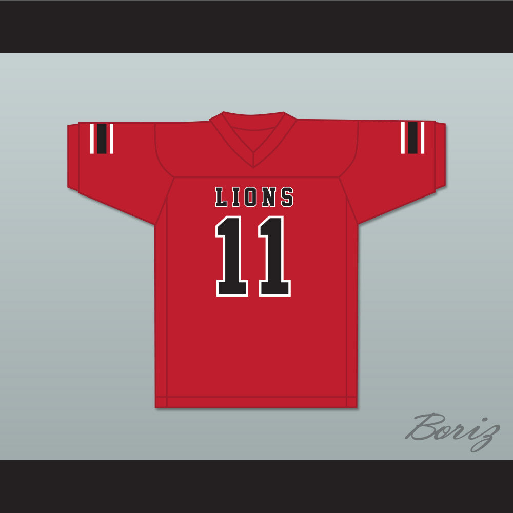 Chad Kelly 11 EMCC Lions Red Football Jersey