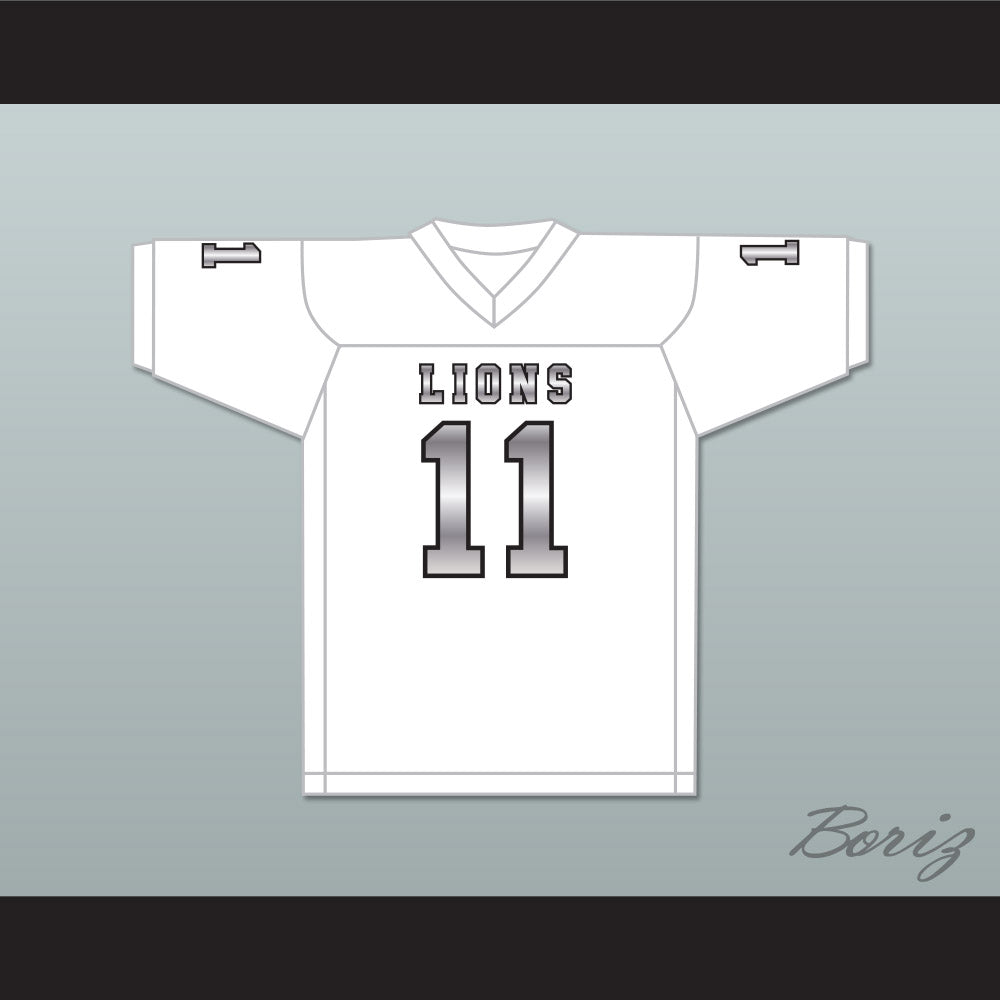 Chad Kelly 11 EMCC Lions White Alternate Football Jersey