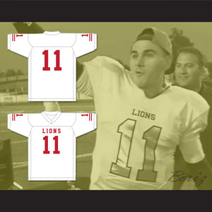 Chad Kelly 11 EMCC Lions White Football Jersey