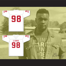 Load image into Gallery viewer, Gary McCrae 98 EMCC Lions White Football Jersey