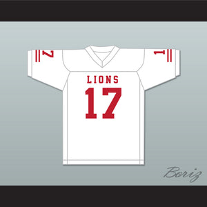Isiah Wright 17 EMCC Lions White Football Jersey